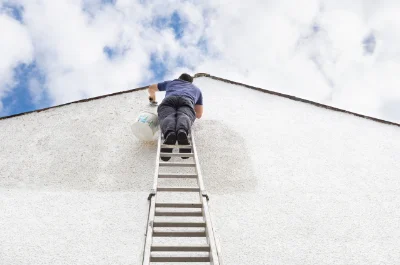 Peinture extérieure à Soulangis — façades et ravalement